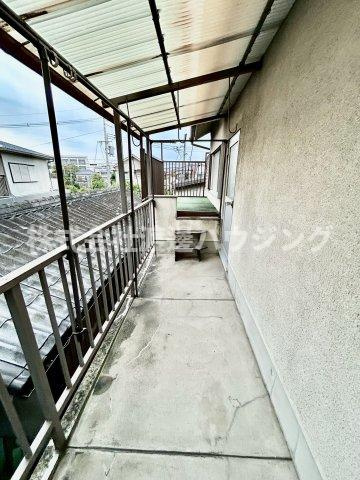 中野１丁目貸家のバルコニー