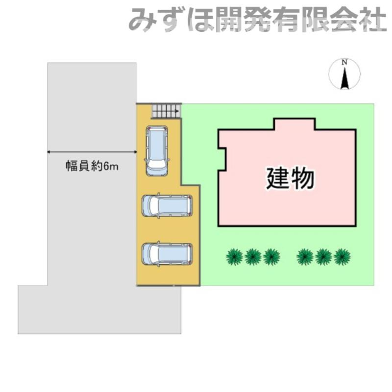 山形市長町向河原719-19の駐車場|駐車スペースは拡張工事を行い、3台置けるようになりました。