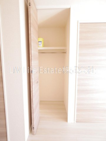 小平市回田町のアパートの収納