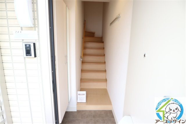 モンボヌールの玄関|パース写真