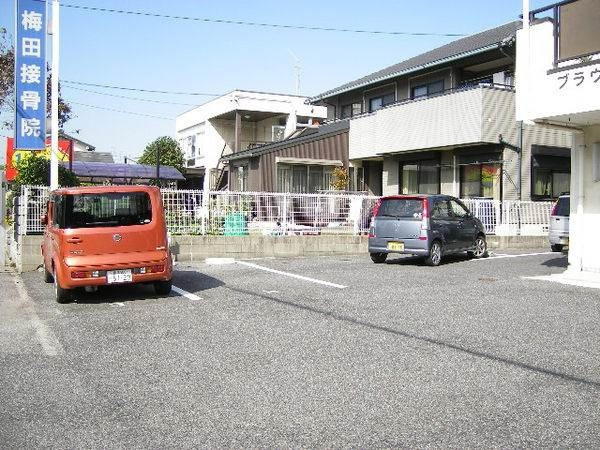 リンピアあまのの駐車場