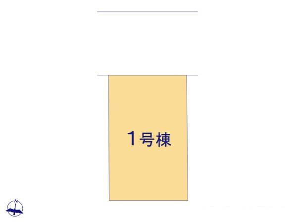 新座市栄5丁目　耐震×省エネ　車庫付き快適住宅の区画図