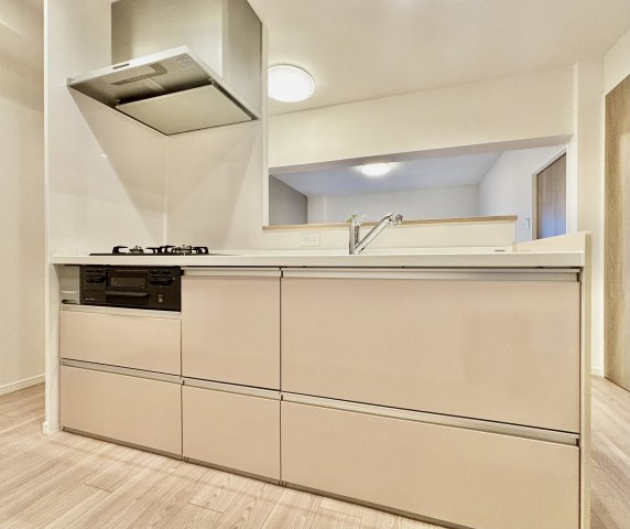 アイビーハイツ甲子園のキッチン|お料理しやすいキッチンです