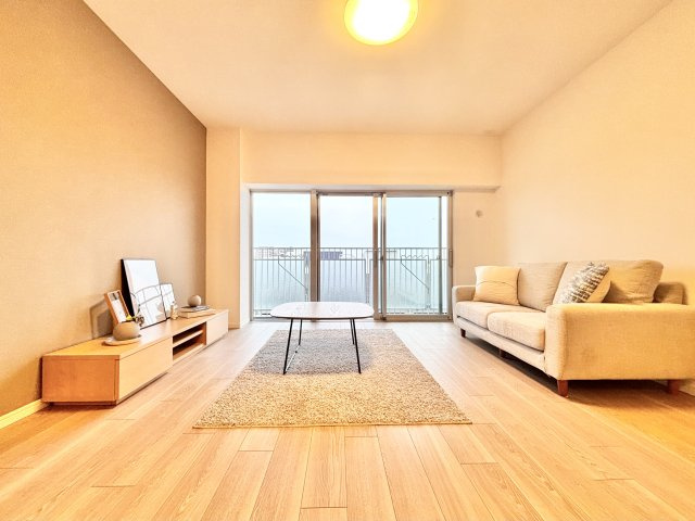 アイビーハイツ甲子園の居間・リビング