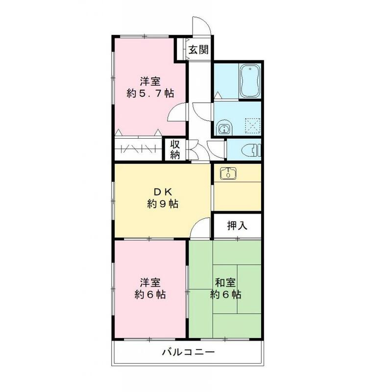 イーストリッチの間取り