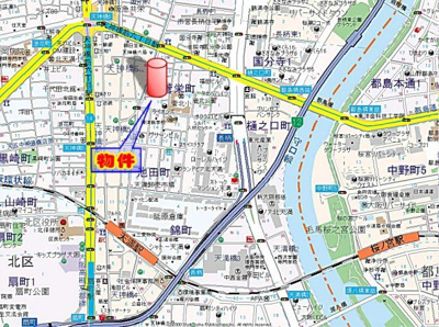 【地図】 | ビエラコート天神橋