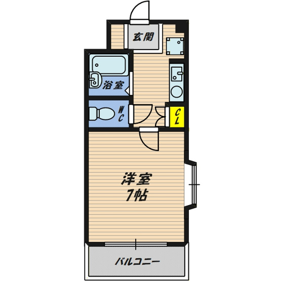 【間取り】 | ベル・ビュー横堤