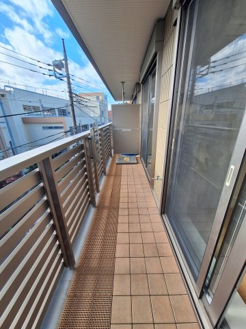 （シニア限定）リーフテラス中村橋のバルコニー