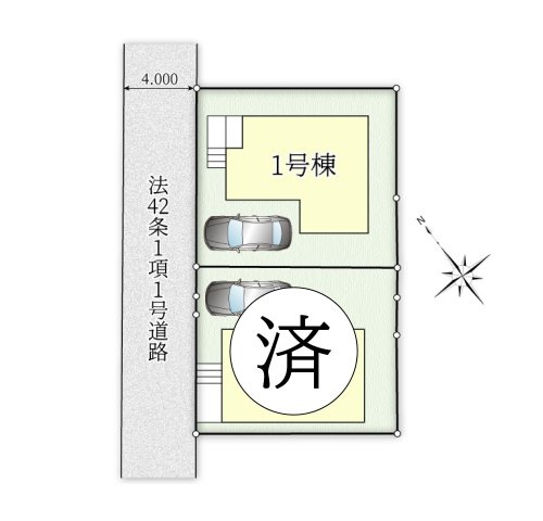 【区画図】 | ご家族様のプライベート空間が確保できる素敵な間取りです。また敷地ゆったりですので、おうち時間を楽しむのにもぴったりですね♪