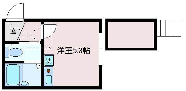 ラ・ムエット立石の間取り|間取りです。