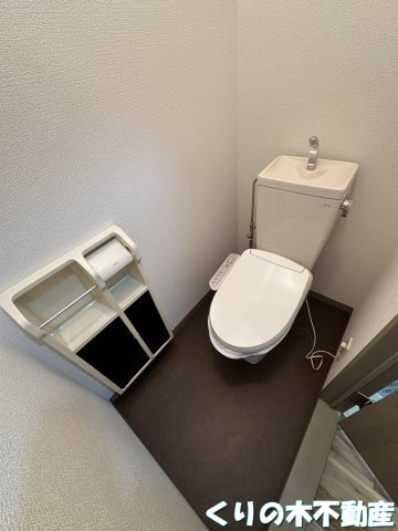 【トイレ】 | ヴィラフローラⅠ | ゆったりとした空間のトイレです