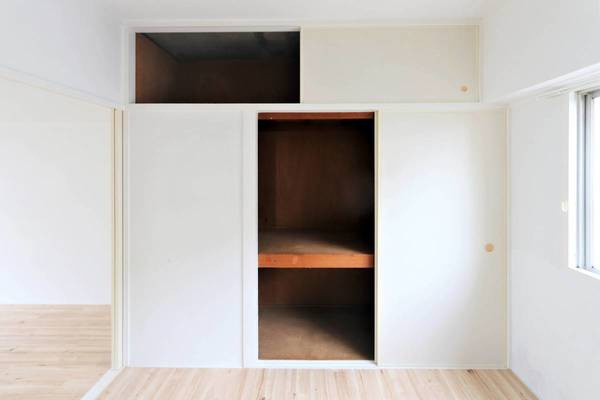 ビレッジハウス姪浜3号棟の収納|ビレッジハウスの同一物件・同一タイプの間取りの写真です