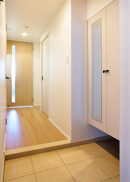 エンクレスト博多MATEの玄関|毎日通る玄関はこちらです