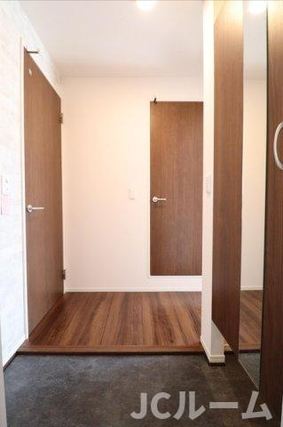 アグレッシブファインの玄関