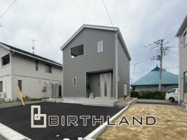 新築戸建・新築建売　会津若松市柳原町2丁目【耐震+制震】城西小・若松四中の外観|残り1棟！制震＋耐震の地震に強い4LDK♪