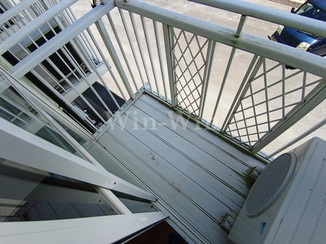 セントラルヒルズ Cのバルコニー