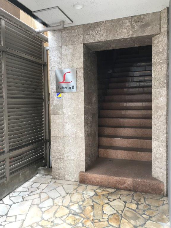 リベルタⅡのエントランス|清潔なエントランスです