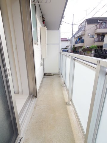 リブリ・クリークウエストのバルコニー