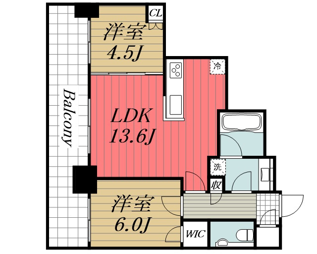 【間取り】 | エクセレント ザ タワー