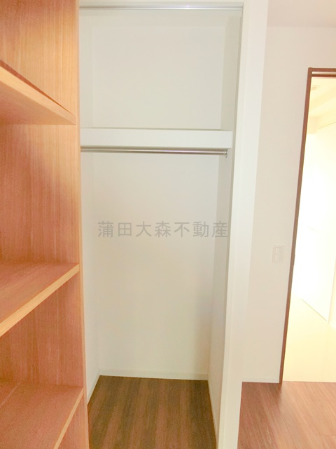 バースシティ大田中央の収納|4.5帖洋室のクローゼット