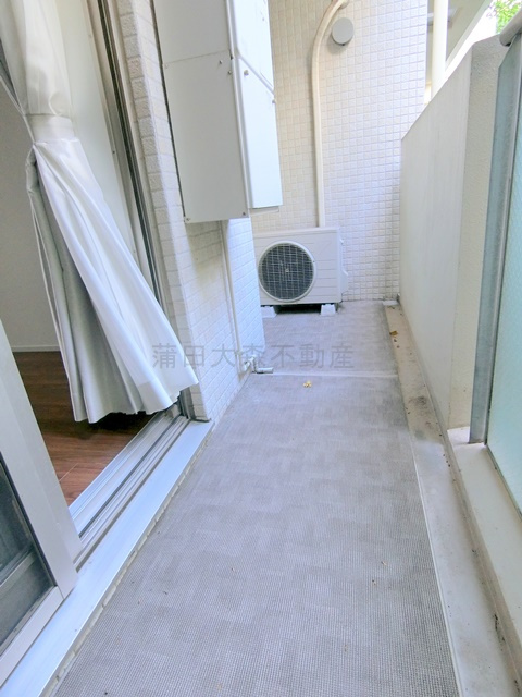 バースシティ大田中央のバルコニー