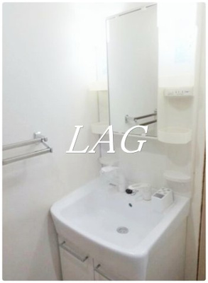 【洗面所】 | グロウ大森東 | 独立洗面台です。