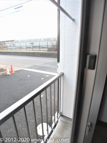 セナンハイツⅠのバルコニー|落ち着いた時間を過ごせるバルコニーです