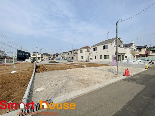 大和市上和田　全9区画！の前面道路含む現地写真