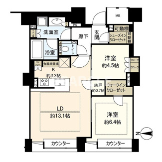【間取り】 | パークホームズ京都二条城