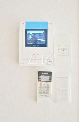 【セキュリティ】 | うめのメッサ | モニター付きインターフォンです。