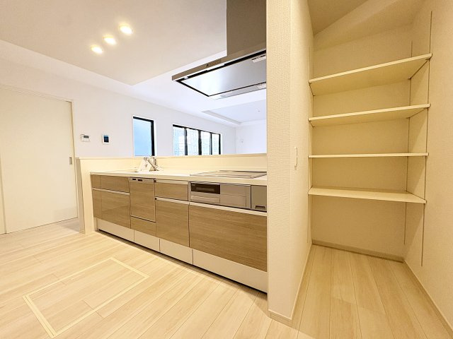 新築戸建・新築建売　福島市瀬上町字桜町【ZEH水準住宅】瀬上小・北信中のキッチン