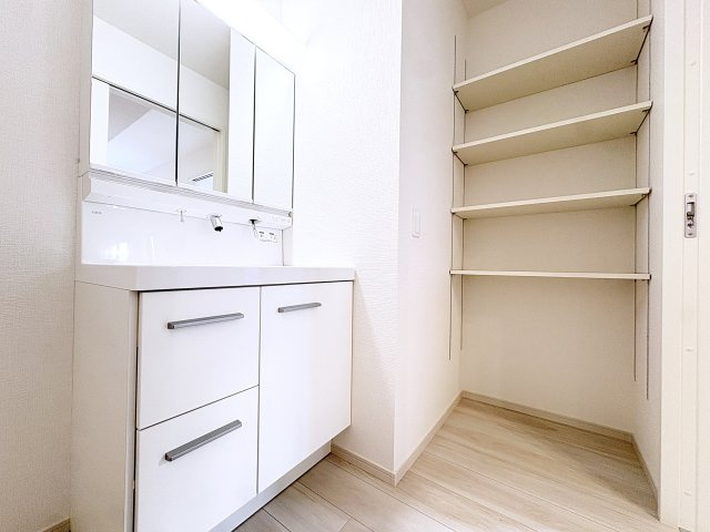 新築戸建・新築建売　福島市瀬上町字桜町【ZEH水準住宅】瀬上小・北信中の洗面所