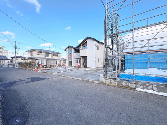 新築戸建・新築建売　福島市瀬上町字桜町【ZEH水準住宅】瀬上小・北信中の外観