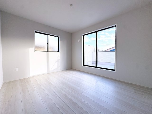 新築戸建・新築建売　福島市瀬上町字桜町【ZEH水準住宅】瀬上小・北信中の洋室