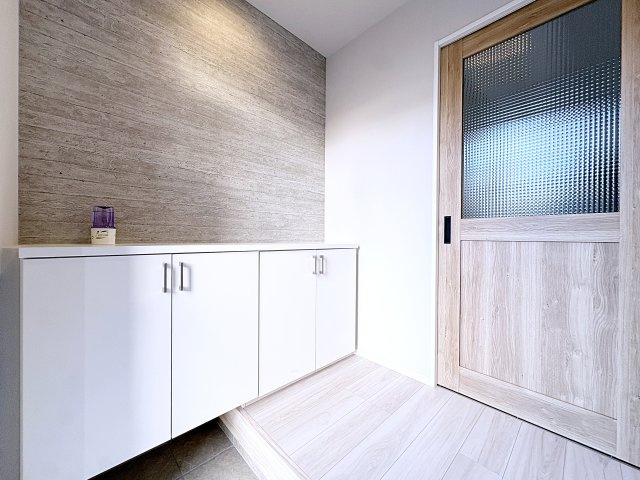 新築戸建・新築建売　福島市瀬上町字桜町【ZEH水準住宅】瀬上小・北信中の玄関