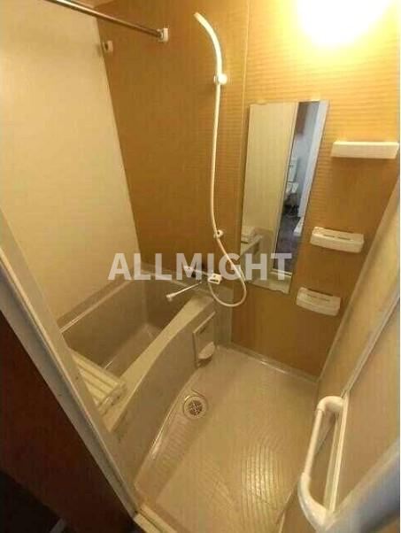 川崎市多摩区三田１丁目のアパートの浴室|★お部屋探しはオールマイト不動産までご相談下さい♪