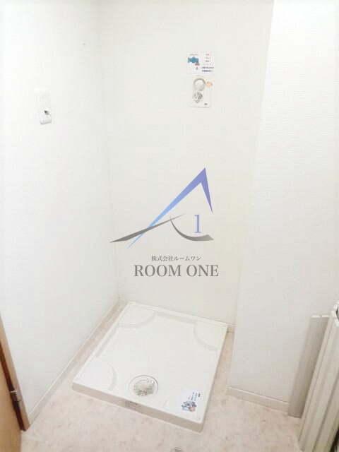 グロウ大森東の設備|洗濯機置き場です。