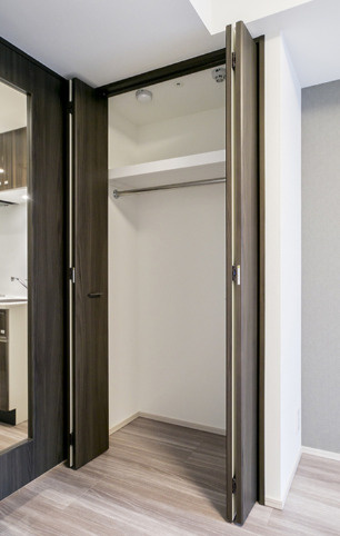 ミリアレジデンス新宿御苑の収納|ミリアレジデンス新宿御苑