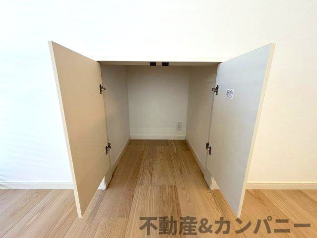 ミサワホームタウン北斎院2号棟　松山市北斎院町新築分譲戸建の収納|収納があります