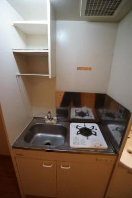 大阪市中央区内久宝寺町４丁目の賃貸マンションのキッチン