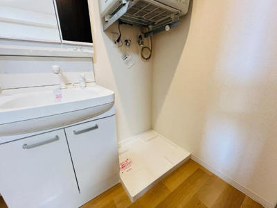 【洗面所】 | ブルースカイ I.Y. | 室内洗濯機置場