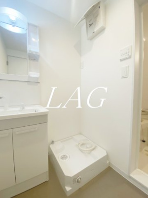 【設備】 | ジーメゾン西大宮アウリス | 室内洗濯機置き場です。（同仕様です。）