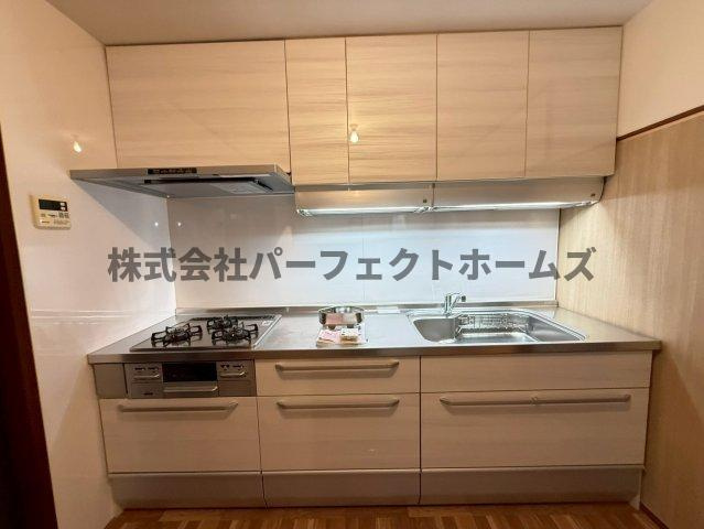 藤阪元町3丁目戸建　賃貸のキッチン|コンパクトなキッチンで掃除もラクラク