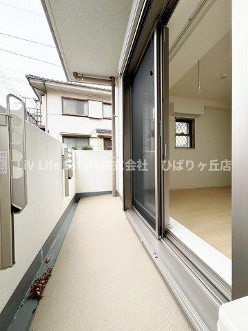 グランシャリオ清瀬のバルコニー