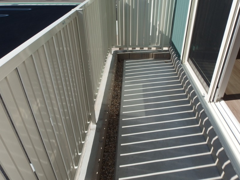 パピヨンBのバルコニー