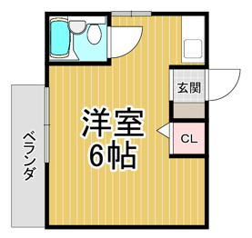 プチ里中の間取り