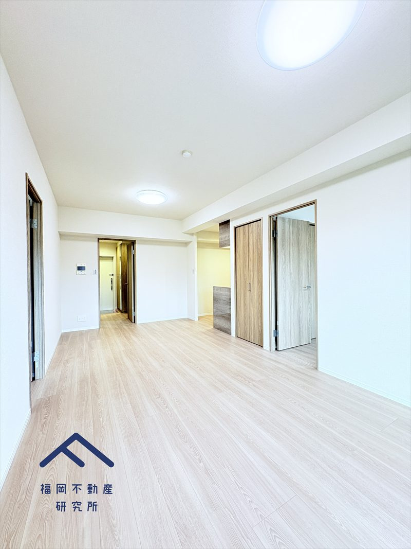 ベルヴィ香椎十番館の居間・リビング