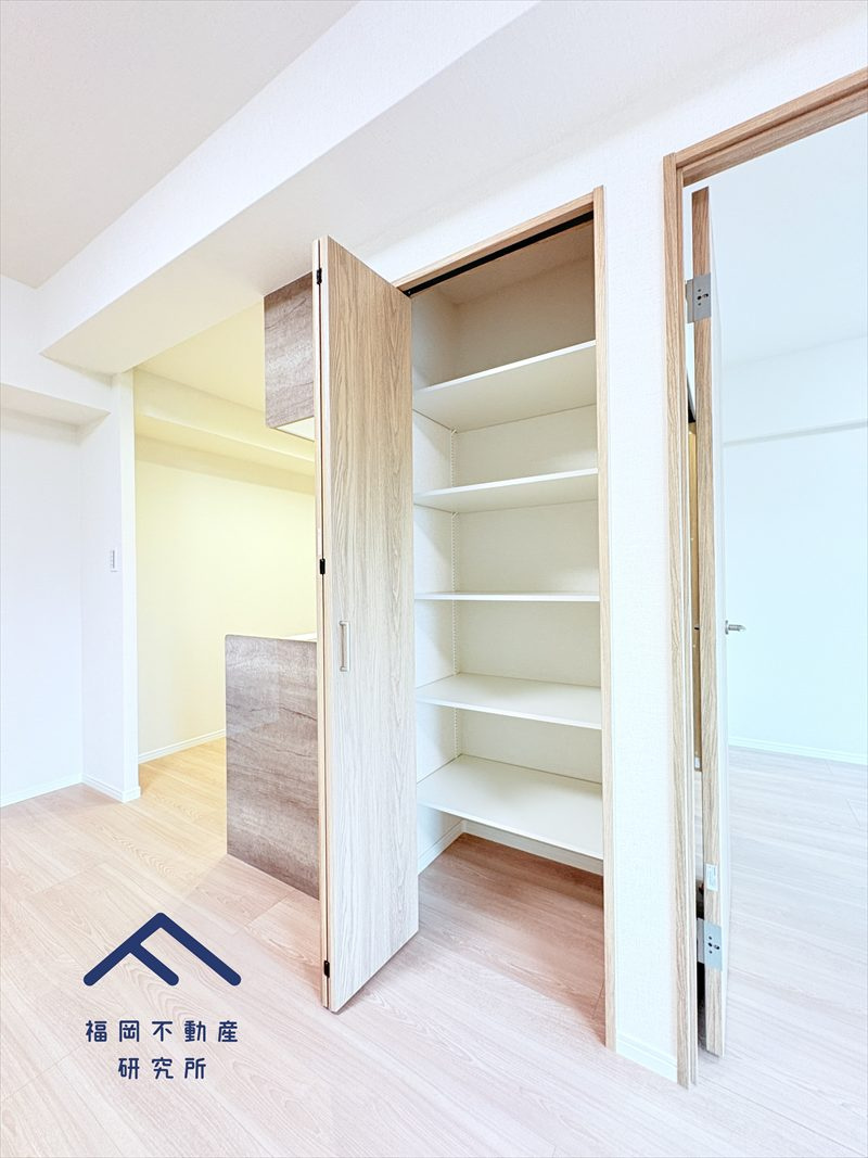 ベルヴィ香椎十番館の収納
