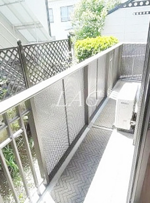 【バルコニー】 | クレスト桜川Ｂ | バルコニーです。