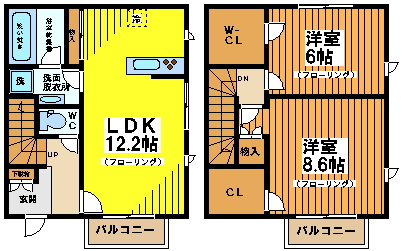 【間取り】 | カサセレーナ